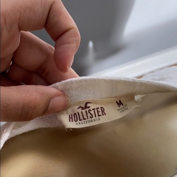 Hollister Textured Cotton Popover Shirt - Picture 3 of 8